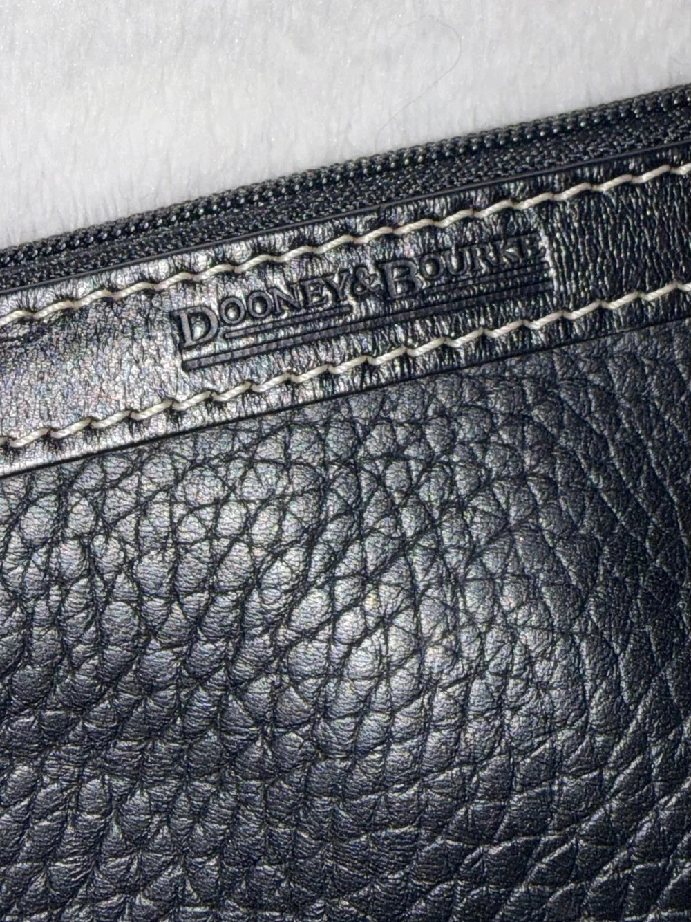 Dooney & Bourke Pebble Grain Leather Cosmetic Bag